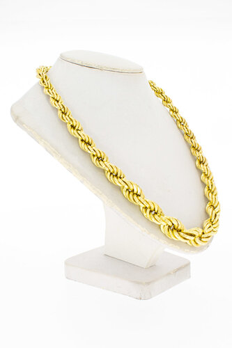 14 Karaat gouden Koord Collier - 43,3 cm
