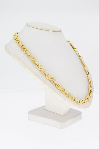 Infinity Collier 18 Karaat goud - 42,9 cm
