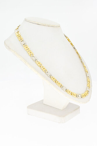 Valkoog ketting 18 Karaat goud - 66,2 cm