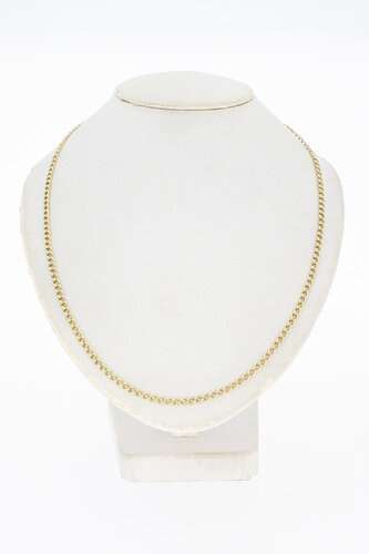 Gourmet ketting 14 karaat - 68,6 cm