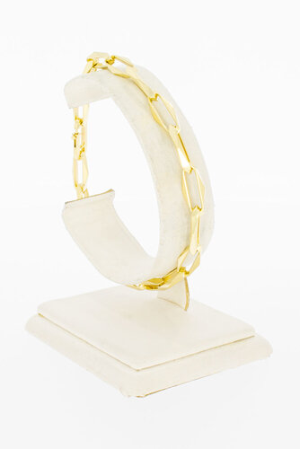 Closed Forever armband 14 Karaat goud - 21,1 cm