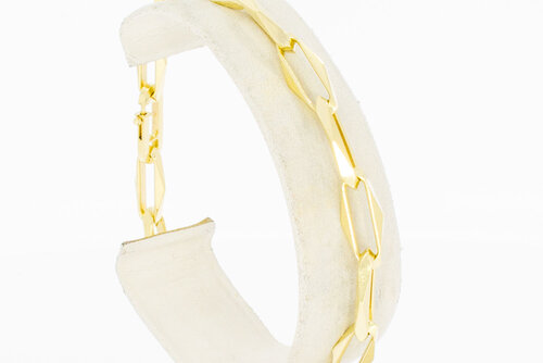 Closed Forever armband 14 Karaat goud - 21,1 cm