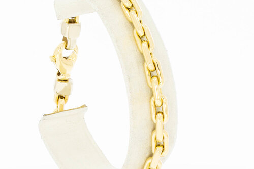 14 karaat Anker schakelarmband - 21,8 cm