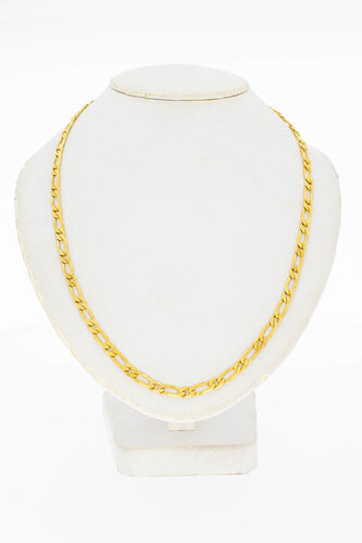 Gourmetketting 18 karaat goud - 59,7 cm
