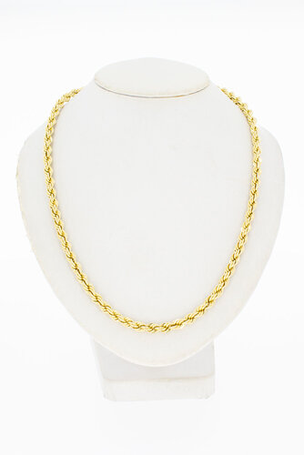 14 Karaat goud Koord ketting - 46 cm