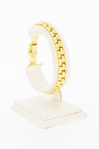 Vintage armband 18 karaat goud - 19,2 cm