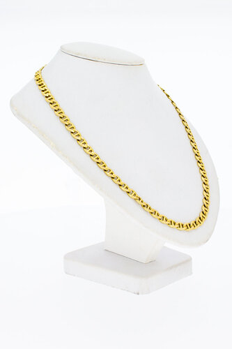 Anker ketting 14 Karaat goud - 59 cm