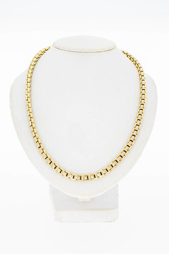 14 Karaat goud Staafjes ketting - 48,8 cm