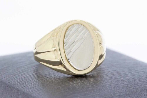 14 Karaat goud Statement ring - 18,9 mm