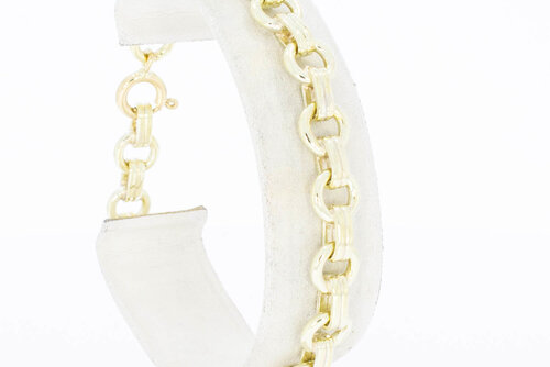 14 Karaat Jasseron armband - 20,2 cm