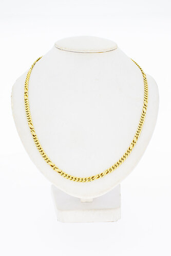 Gourmetketting 14 Karaat goud - 45,2 cm
