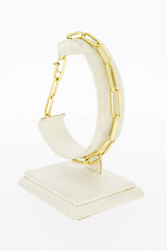 14 Karaat Closed Forever armband - 21,8 cm