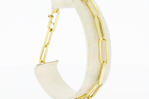 14 Karaat Closed Forever armband - 21,8 cm
