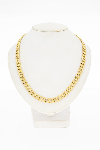 14 Karaat geel gouden Gourmet Collier - 43,5 cm