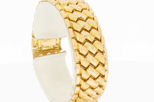 Vintage 18 Karaat vrouwen armband - 17 cm