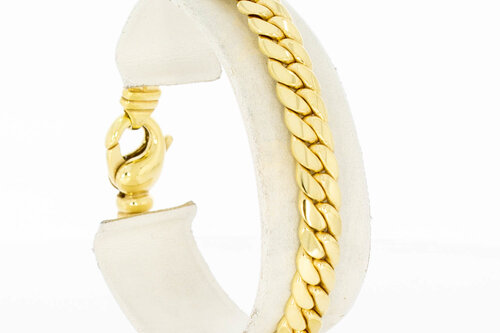 14 Karaat goud Gourmet armband - 19,6 cm