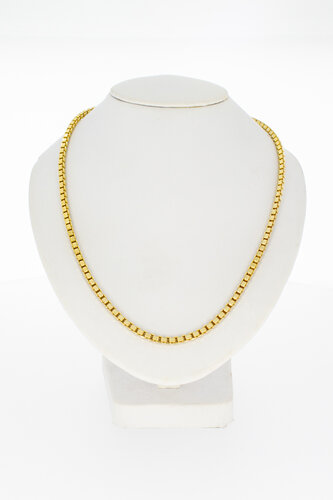 Venetiaanse ketting 14 karaat goud - 45 cm