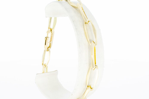14 karaat Closed Forever schakelarmband - 22,1 cm
