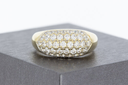 14 Karaat gouden Bombay ring - 18,1 mm