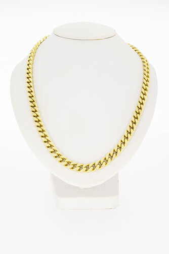 Gourmet-ketting 14 Karaat goud - 54 cm