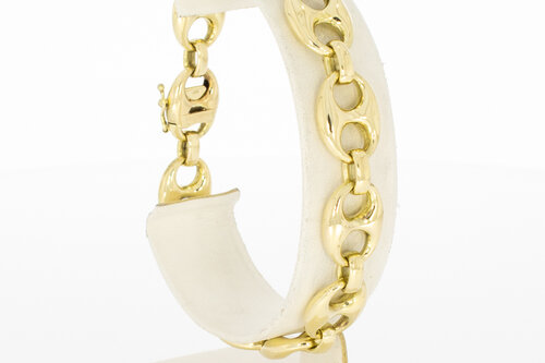 Anker armband 14 karaat  goud - 21 cm