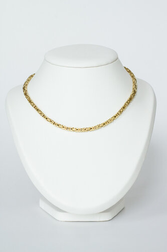 14 Karaat Byzantijnse Koningsketting- 45,5 cm