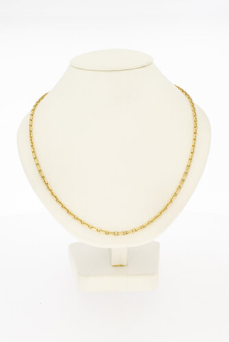 Ankerketting 14 karaat geelgoud - 56 cm