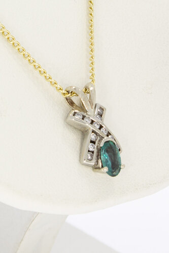 Dames kettinghanger 18 Karaat - 1,8 cm