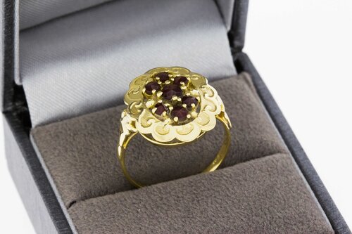 Vintage 14 karaat goud ring - 18 mm