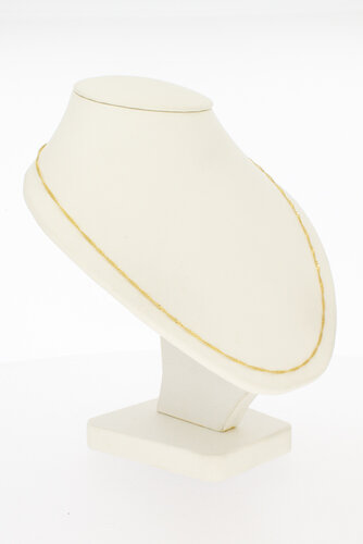 Gouden 14 karaat Gourmetketting - 50,2 cm