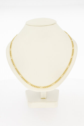 Gouden 14 karaat Gourmetketting - 63,8 cm