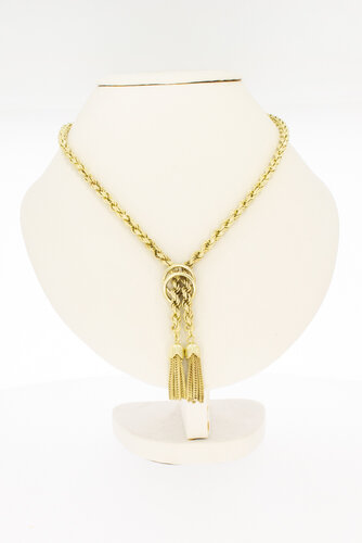 14 karaat gouden Koordketting - 48 cm