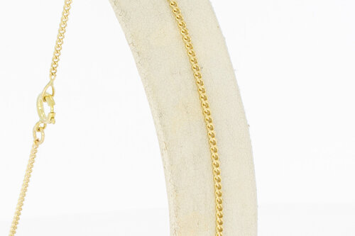 14 karaat gouden Enkelbandje - 23,1 cm