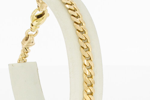 14 karaat Gourmet armband - 20,4 cm