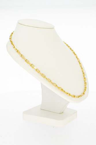 Anker ketting 18 karaat goud - 56,5 cm