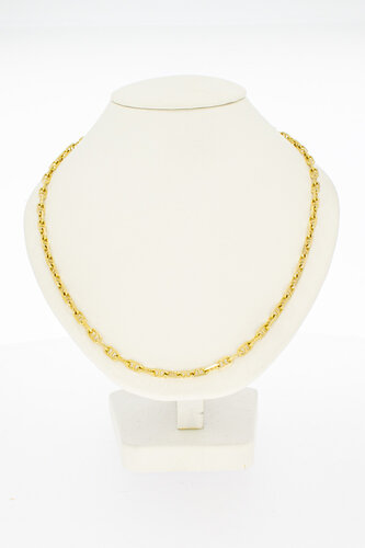 Anker ketting 18 karaat goud - 56,5 cm