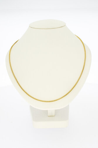 Venetiaanse ketting 14 karaat goud - 42,5 cm
