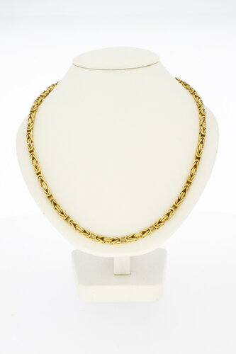 Byzantijnse ketting 18 karaat - 68 cm