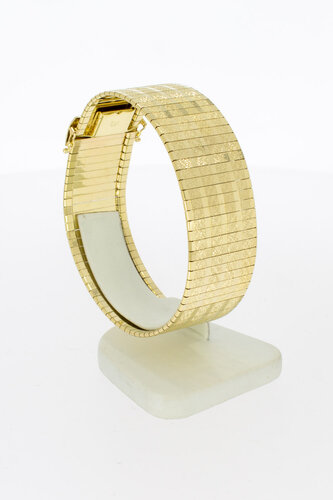 14 Karaat gouden Retro armband - 20,3 cm