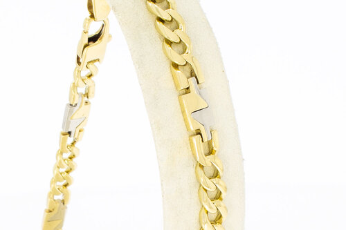 14 Karaat Gourmet goudenarmband - 24 cm