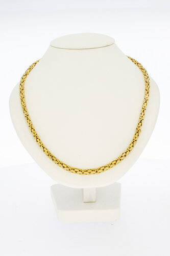 18 Karaat Byzantijnse Koningsketting - 70 cm