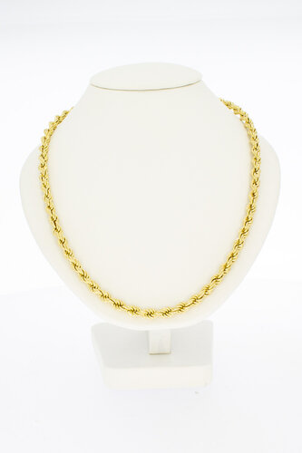 14 karaat Koordketting goud - 61 cm
