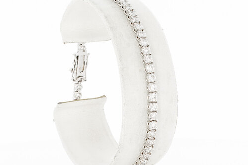 18 karaat goud Tennisarmband - 18,3 cm