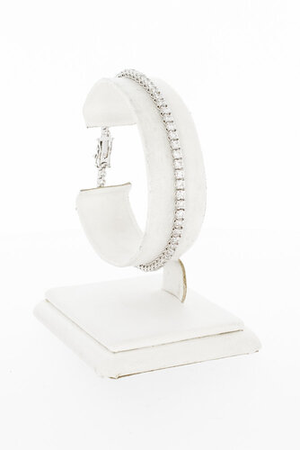 Tennisarmband 18 karaat witgoud  3.30 crt - 18,6 cm