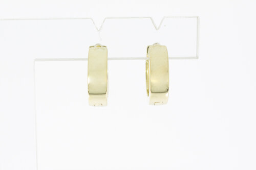 Klap Creolen 14 Karaat goud - 1,4 cm