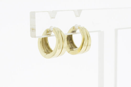 14 Karaat geelgoud Creolen - 1,3 cm