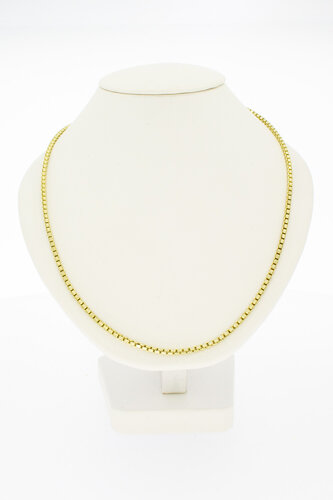 Venetiaanse ketting 14 Karaat goud- 50,4 cm