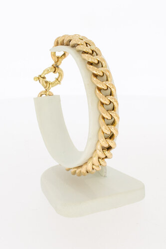 Gourmet armband 14 karaat - 20,5 cm