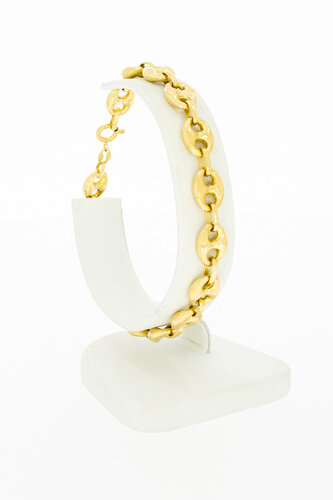 Anker armband 18K goud - 20,3 cm