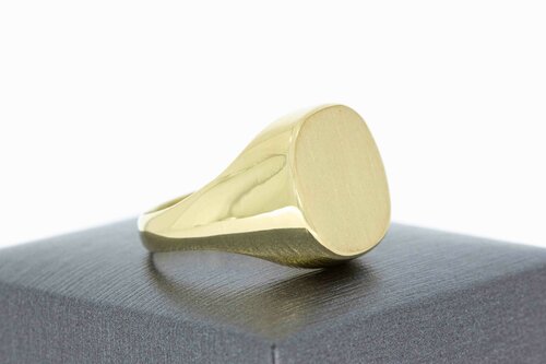 14 karaat goud heren Zegelring - 19,4 mm